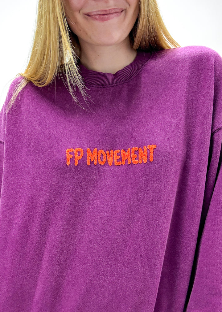 FP Movement All Star Embroidered Pullover