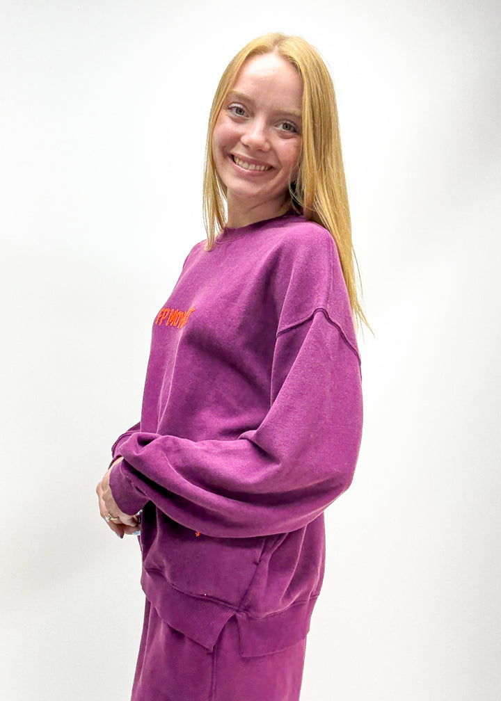 FP Movement All Star Embroidered Pullover