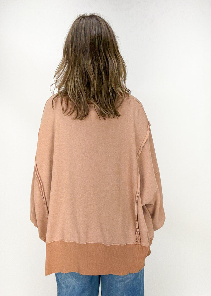 Free People Graphic Camden Pullover - Mirrored Horses