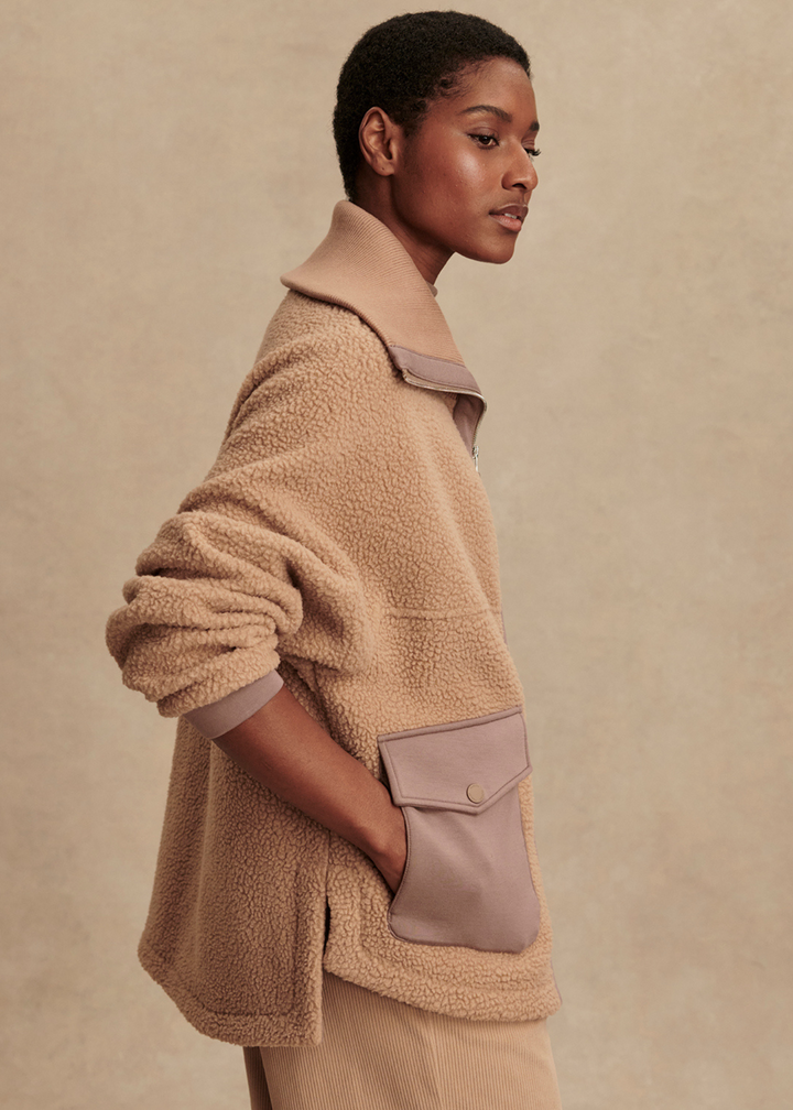 Varley Eleanor Patch Pocket Fleece