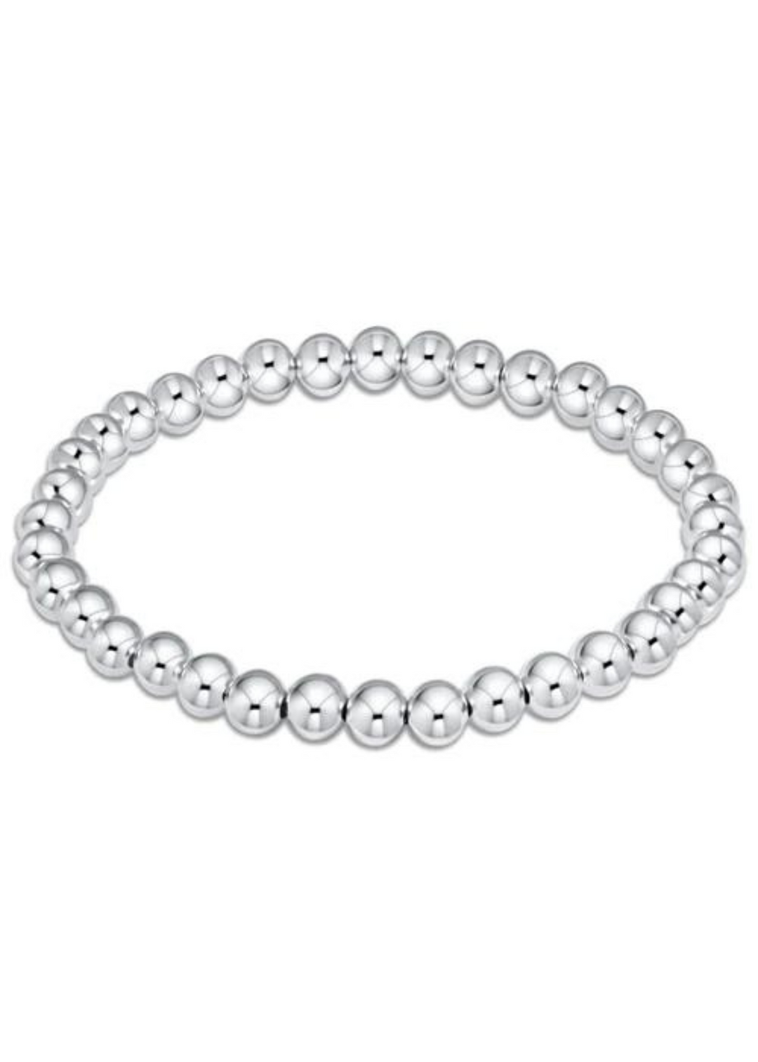 Classic 5mm Bead Bracelet - Sterling