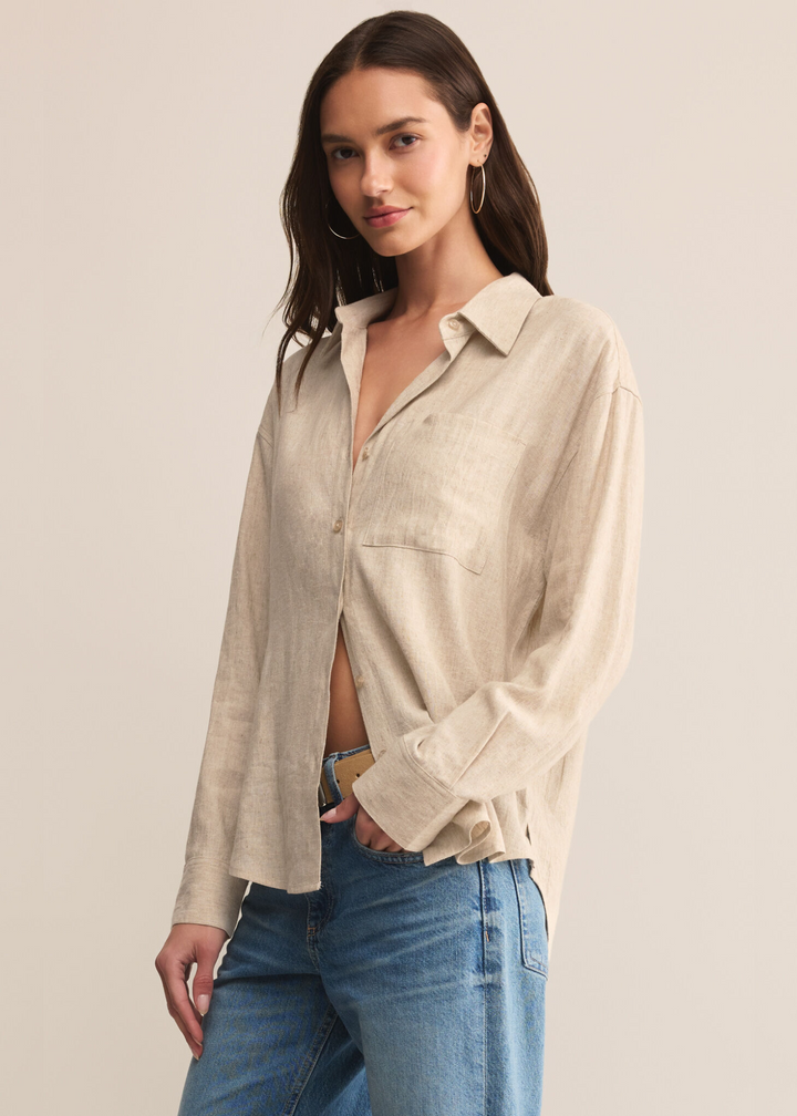 Z Supply Alfie Button Up Shirt