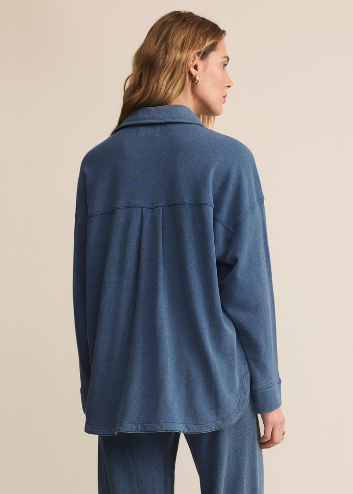 Z Supply All Day Knit Denim Jacket