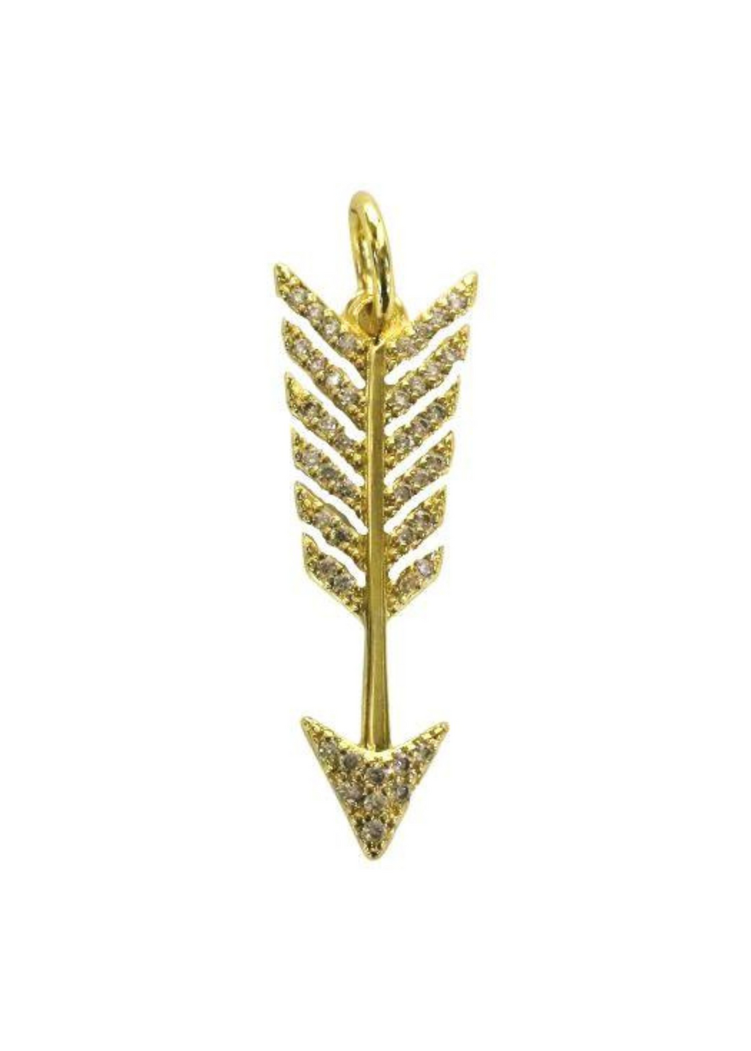 Allison Avery Arrow Charm - Gold