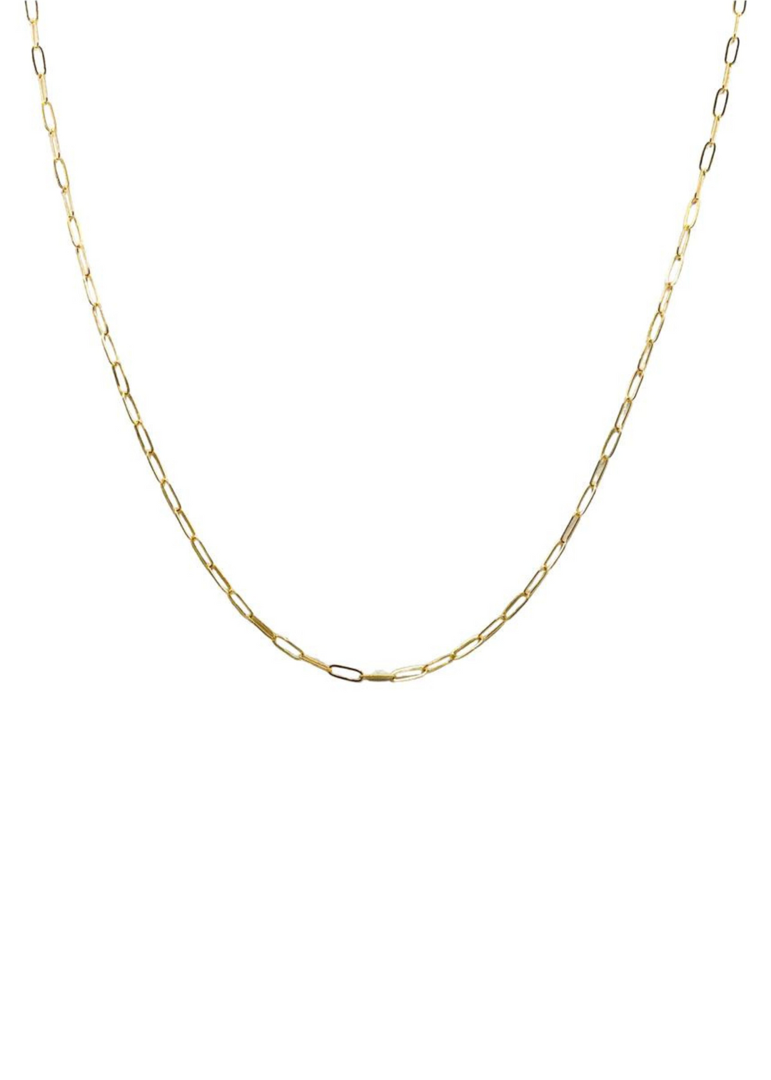 Allison Avery 18" Goddess Charm Bar Link Chain - Gold