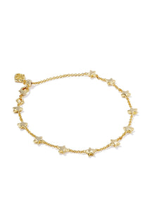 Kendra Scott Sierra Star Delicate Chain Bracelet - Gold