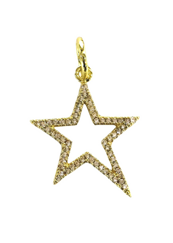 Allison Avery  Star Charm - Gold