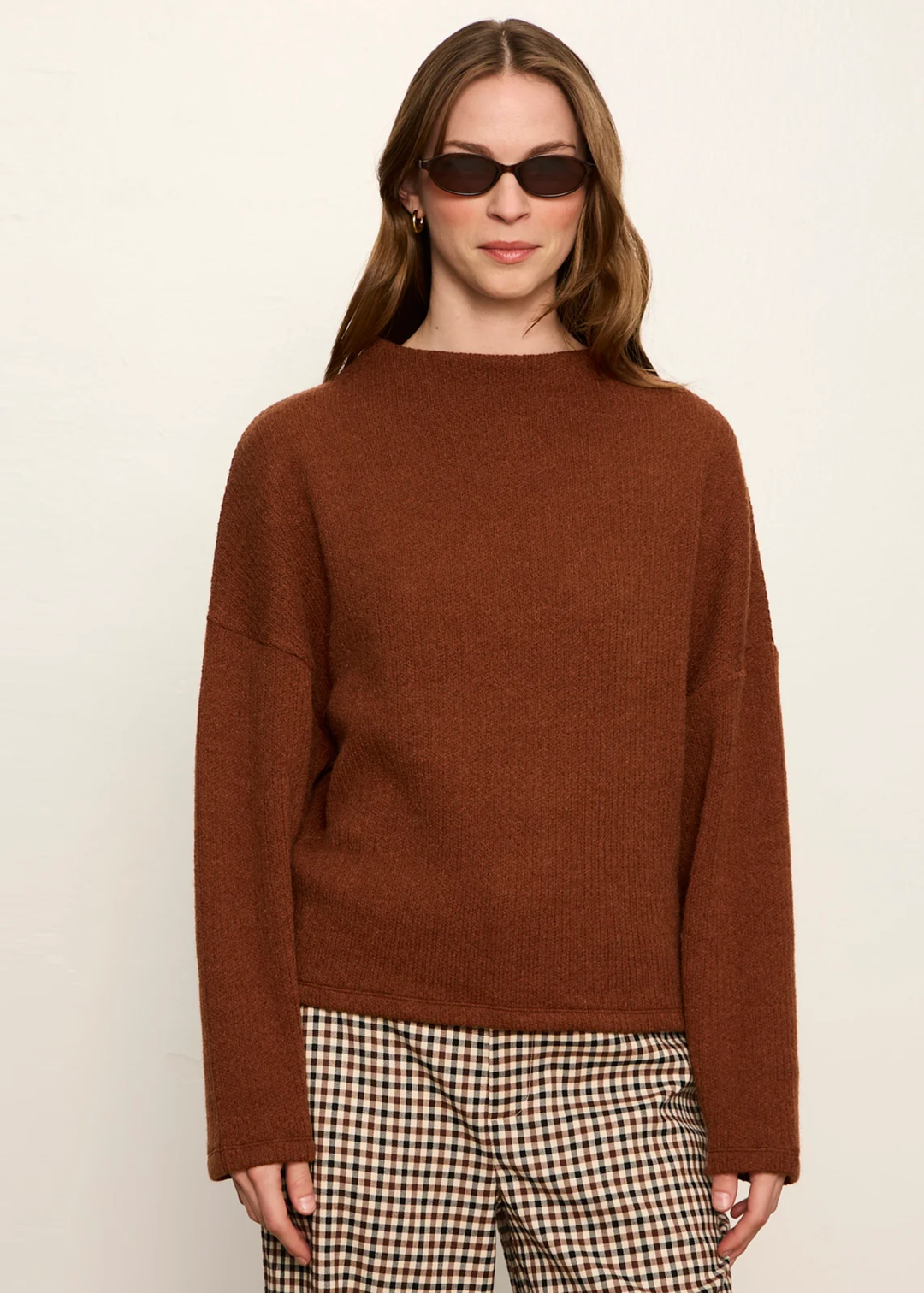 Sanctuary Clothing Ribbed Dolman Sweatshirt