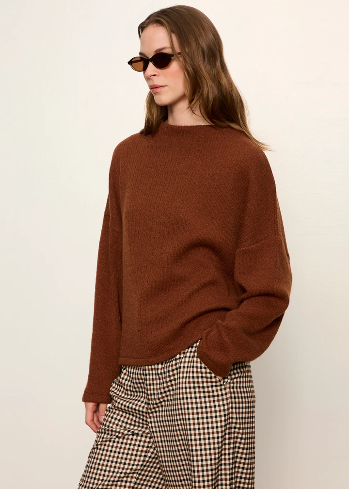Sanctuary Clothing Ribbed Dolman Sweatshirt