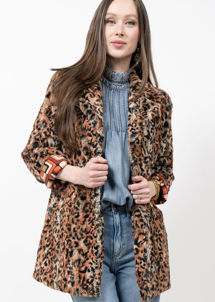 Ivy Jane Nolan Leopard Coat