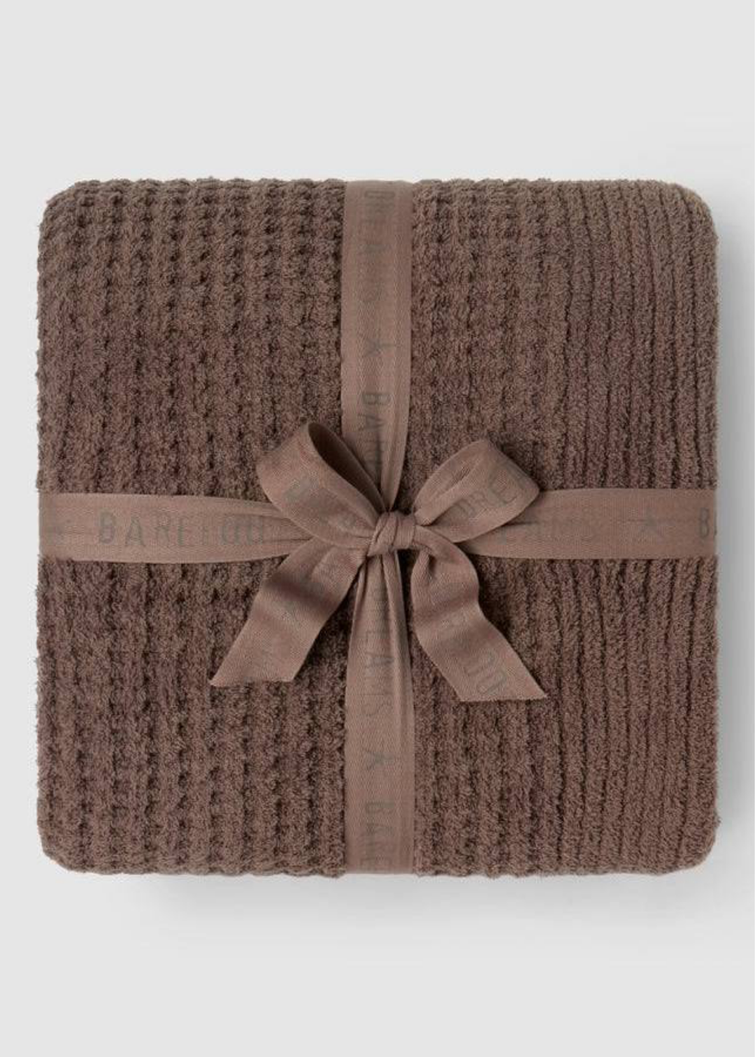 Barefoot Dreams CozyChic Waffle Throw - Sable