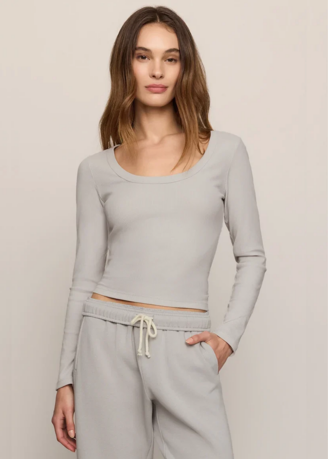 Z Supply Greyson Scoop Long Sleeve Tee