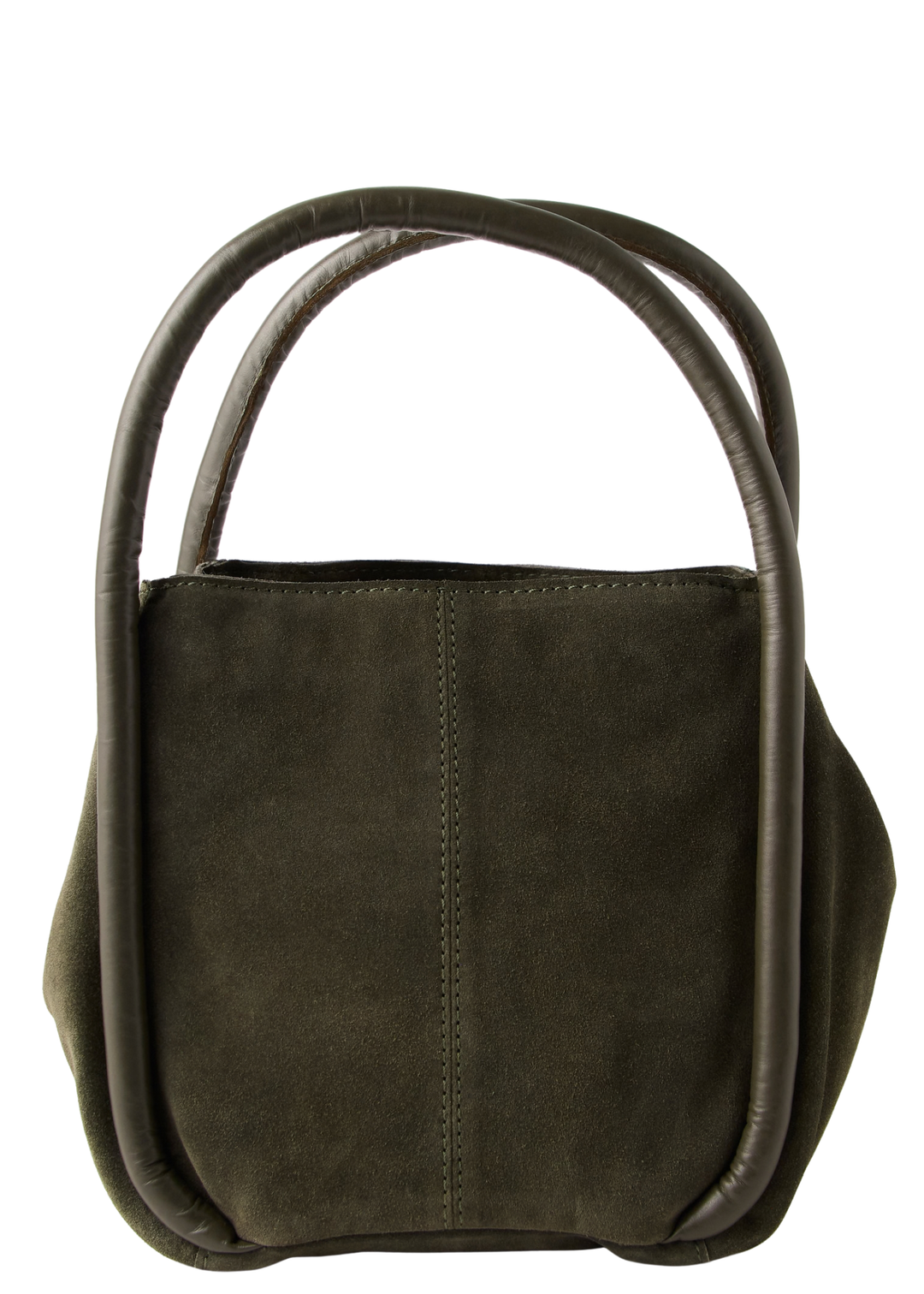 Free People Barlow Bucket Bag - Dark Olive