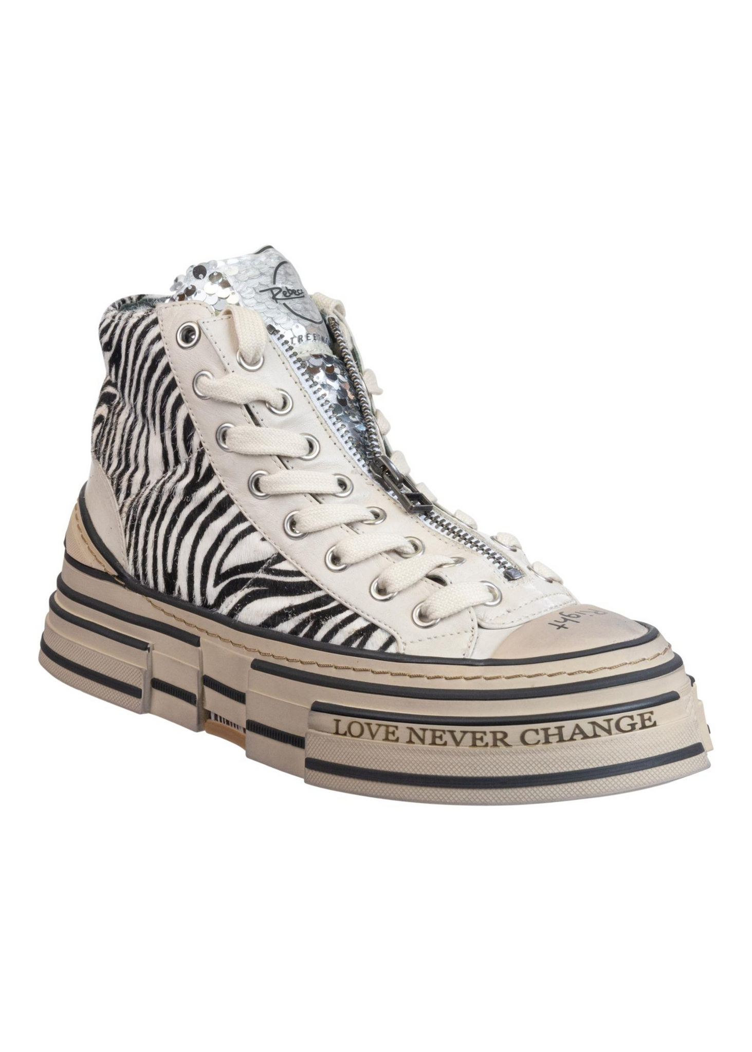 Divergent Sneakers in Zebra