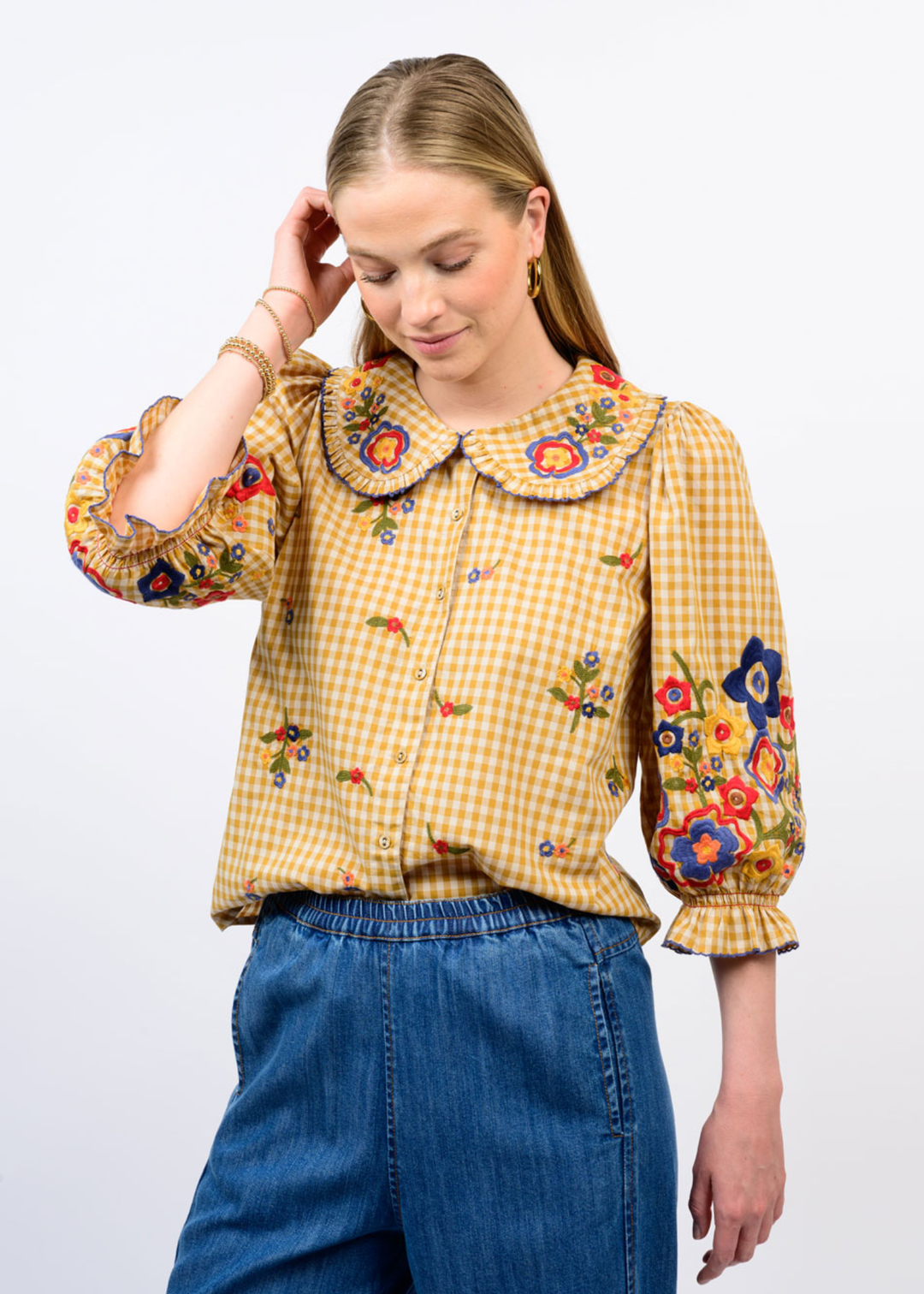 Ivy Jane Check Garden Top