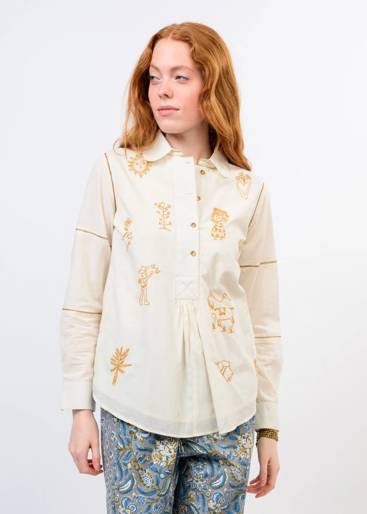 Sister Mary Milagro Long Sleeve Top
