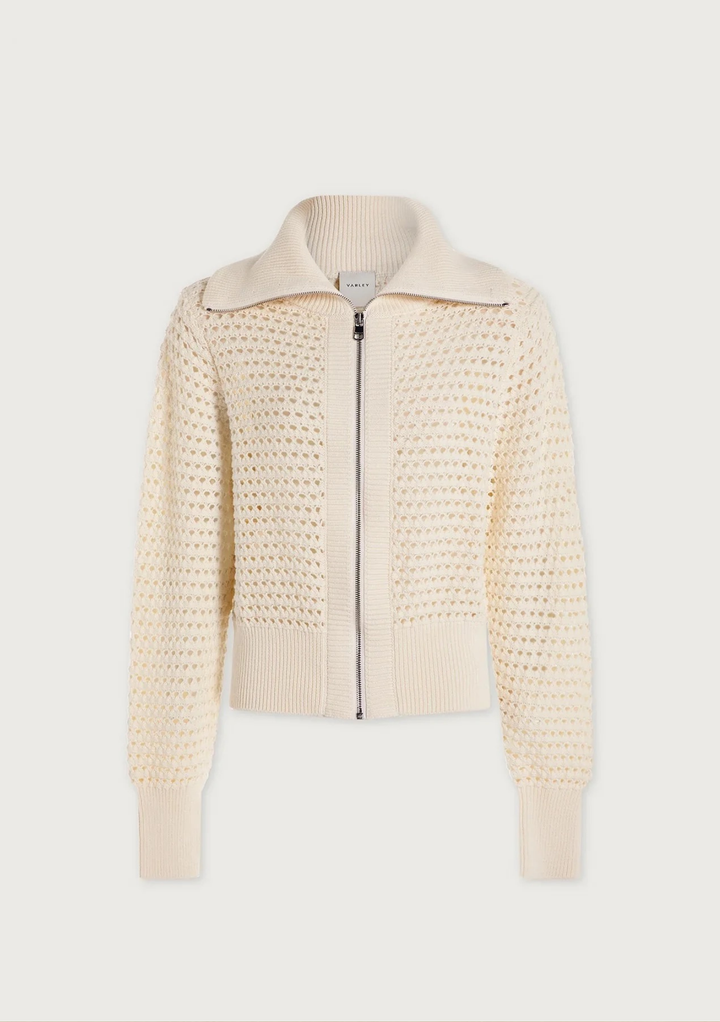 Varley Eloise Full Zip Knit