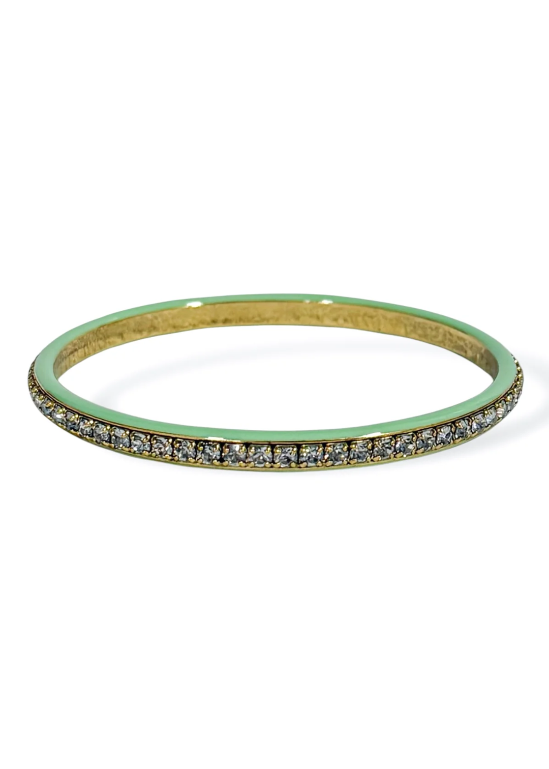 Tova Helly Bangle - Emerald
