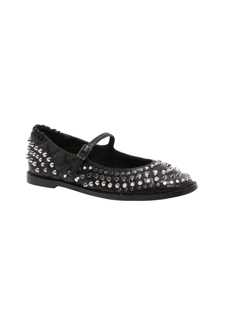 Free People Mirrorball Studded Mary Janes