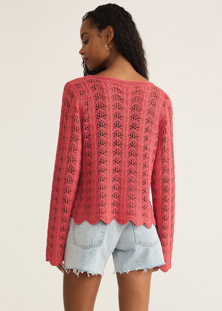 Z Supply Azura Crochet Sweater