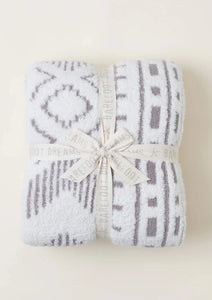 CozyChic Artisan Throw - Cream/Beach Rock