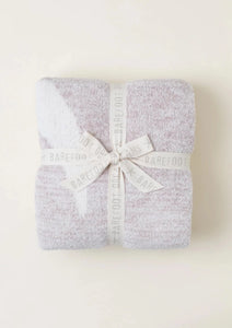 CozyChic Longhorn Skull Throw - Cream Multi