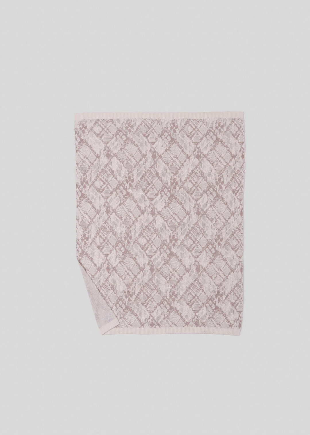 Barefoot Dreams CozyChic Cotton Graphic Texture Throw