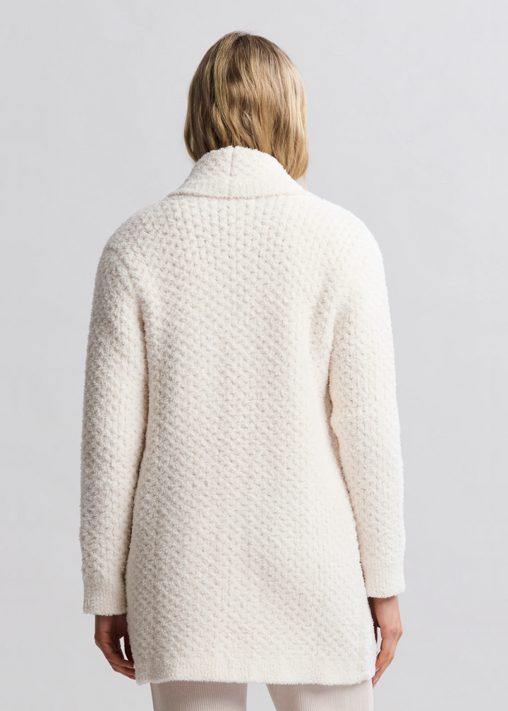 Barefoot Dreams CozyChic Honeycomb Shawl Cardigan