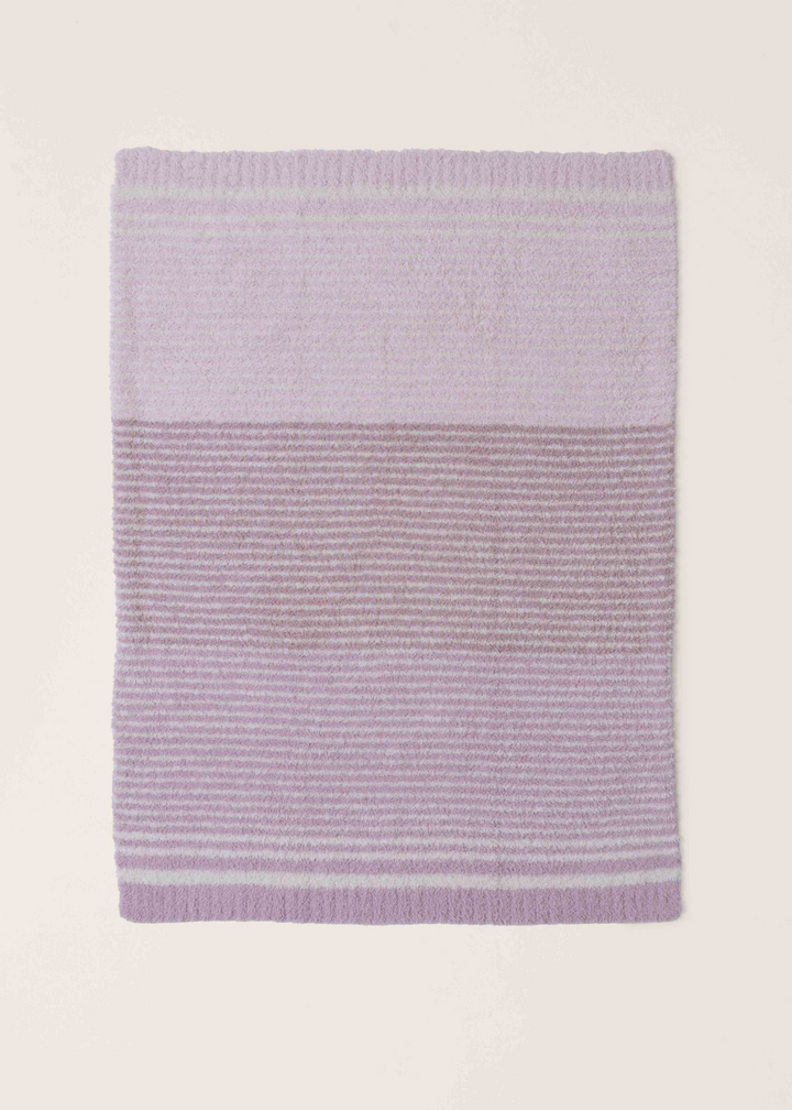 Barefoot Dreams CozyChic Gradient Stripe Stroller Blanket - Petal Multi