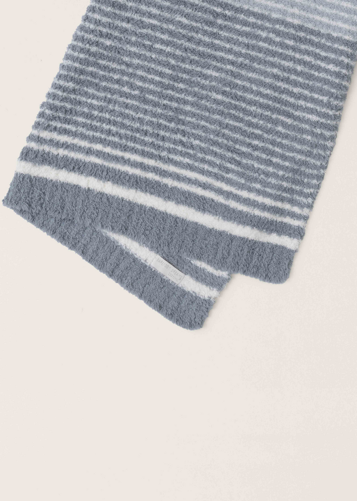 Barefoot Dreams CozyChic Gradient Stripe Stroller Blanket - Platinum Multi
