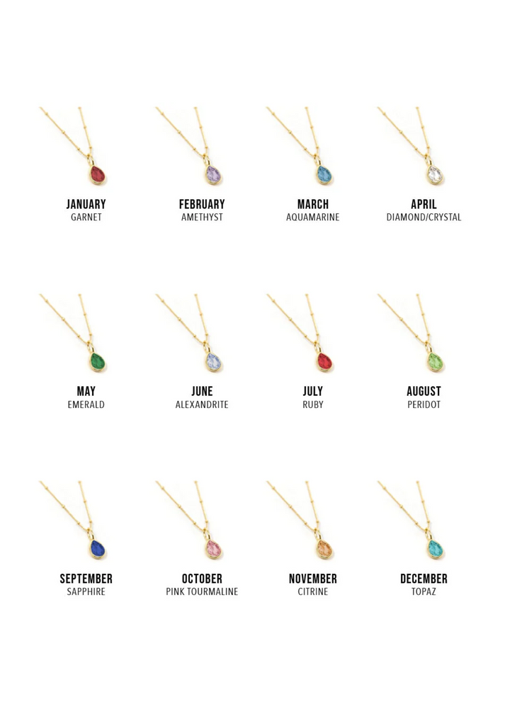 Birthstone Charm