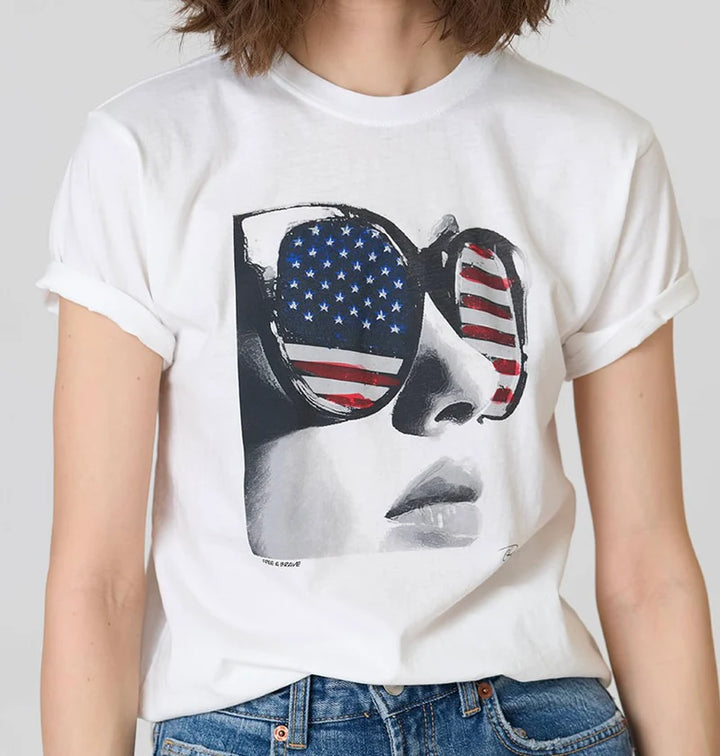 CPRESS Studio Free and Brave Mushie Tee
