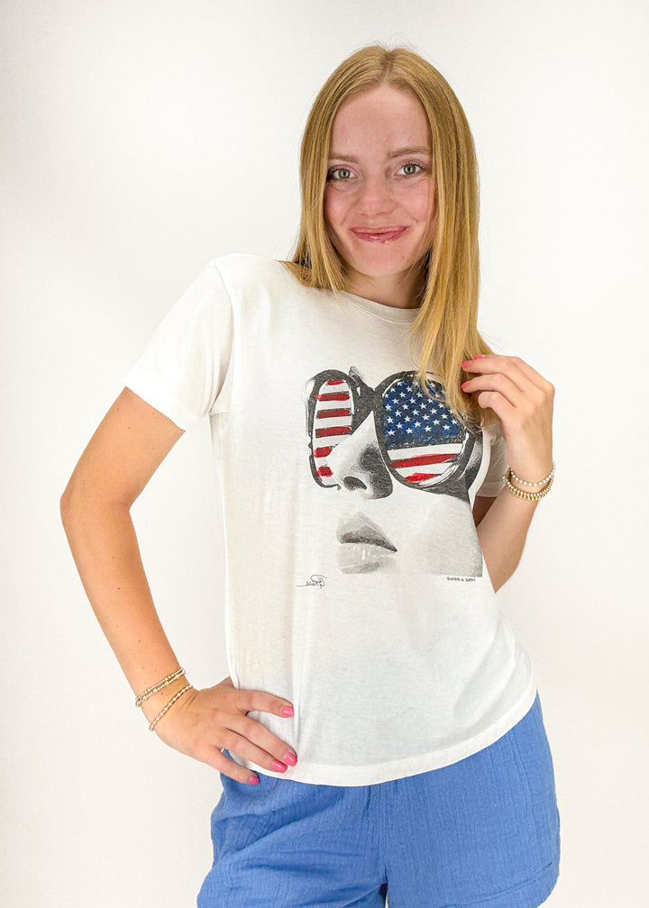 CPRESS Studio Free and Brave Mushie Tee