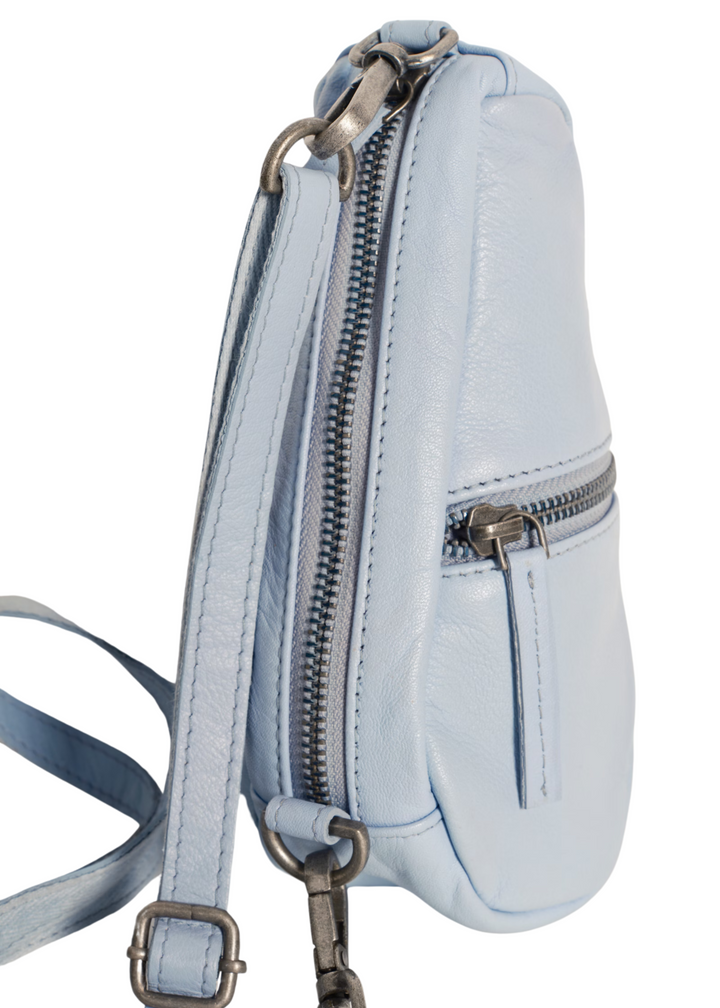 Free People Coffee Date Mini Crossbody - Chambray