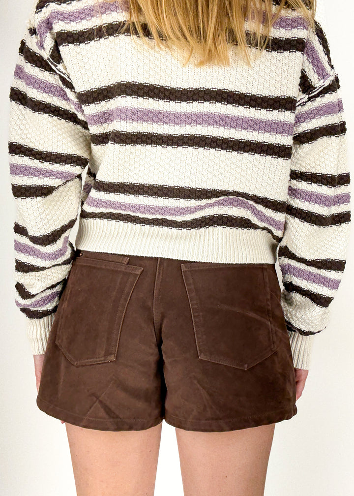 Free People Tippi Vegan Suede Shorts