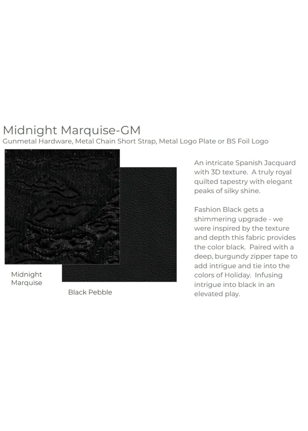 Graphic explaining fabrics