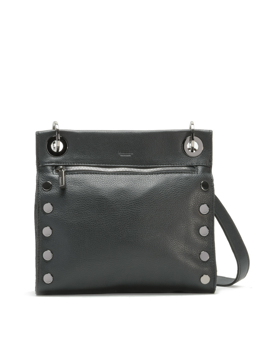 Hammitt Tony Medium in Black/Gunmetal on a white background