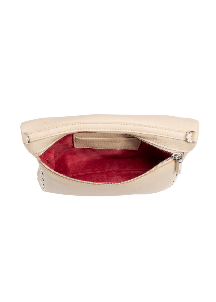 Hammitt VIP Medium Handbag - Limestone/Silver