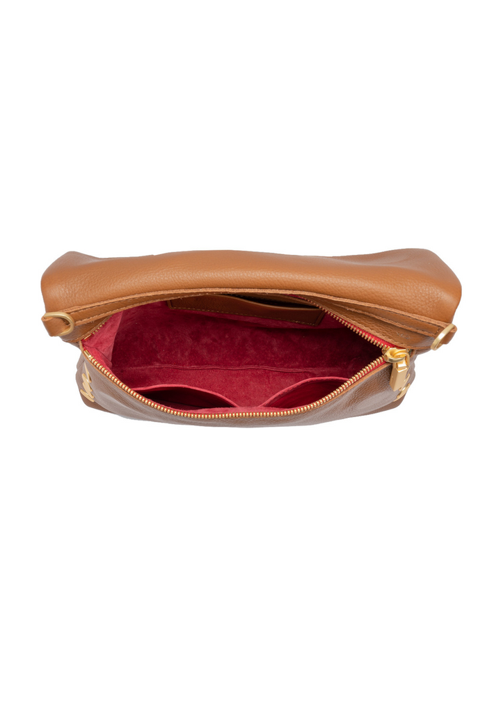 Hammitt VIP Medium Handbag - Mahogany Pebble