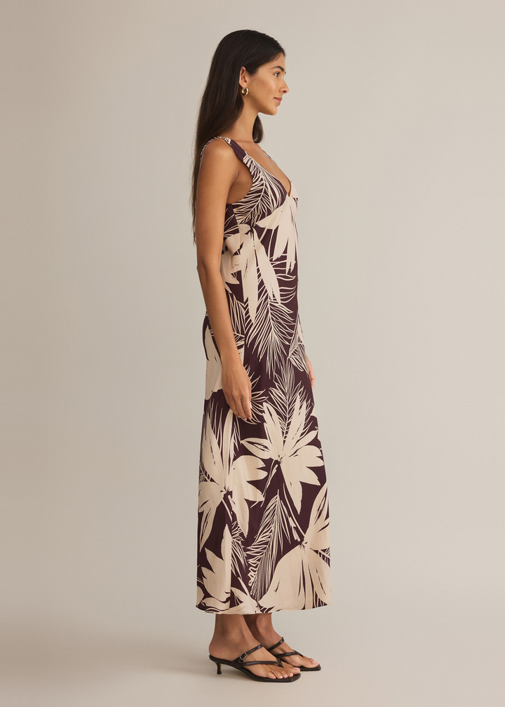 Z Supply Hana Palmera Maxi Dress