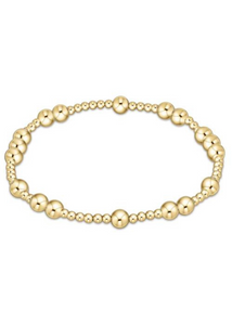 Hope Unwritten 5mm Bead Bracelet - Gold