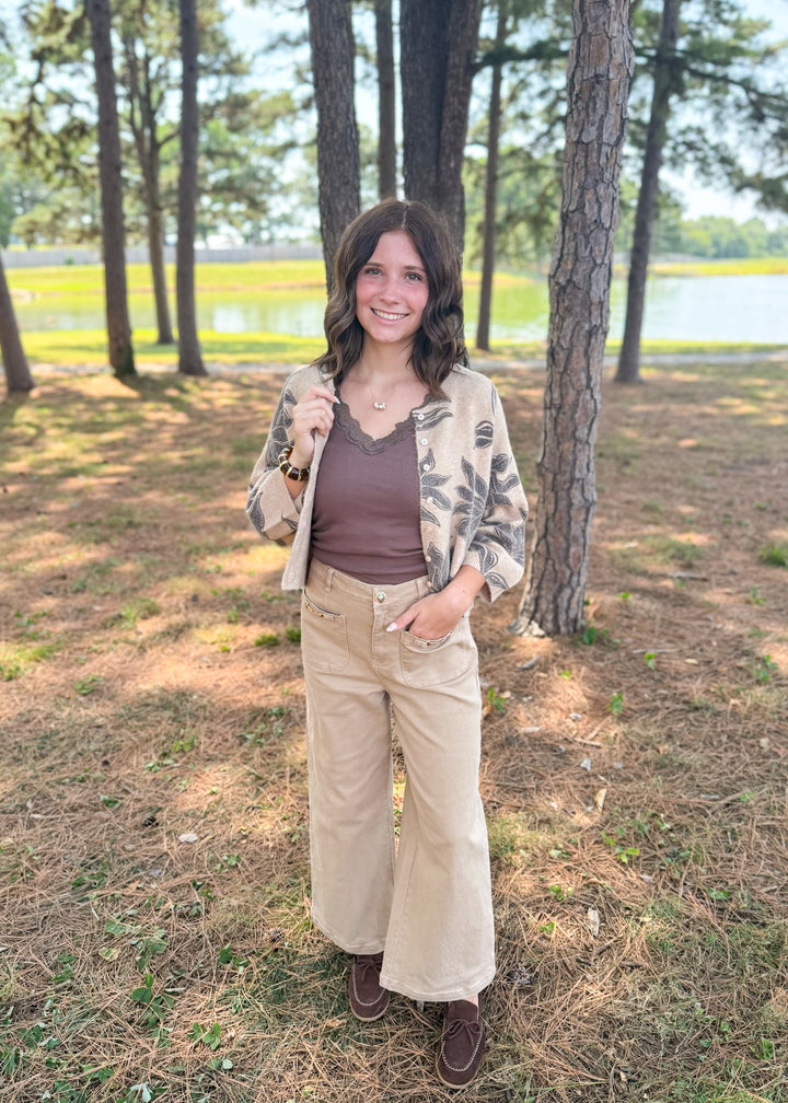Z Supply Valor Floral Cardigan