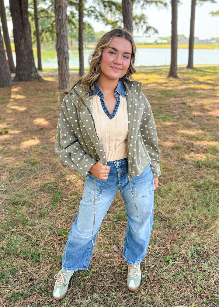 Lisa Polka Dot Jacket