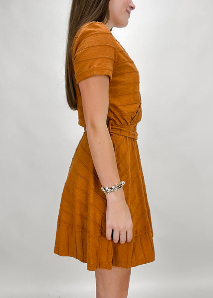 Angelica Ruffle Mini Dress
