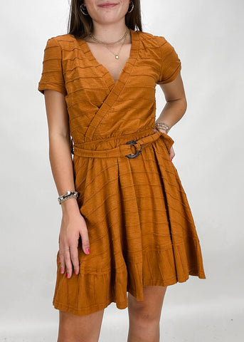 Angelica Ruffle Mini Dress