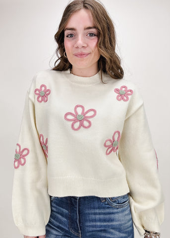 Lilah Floral Sweater