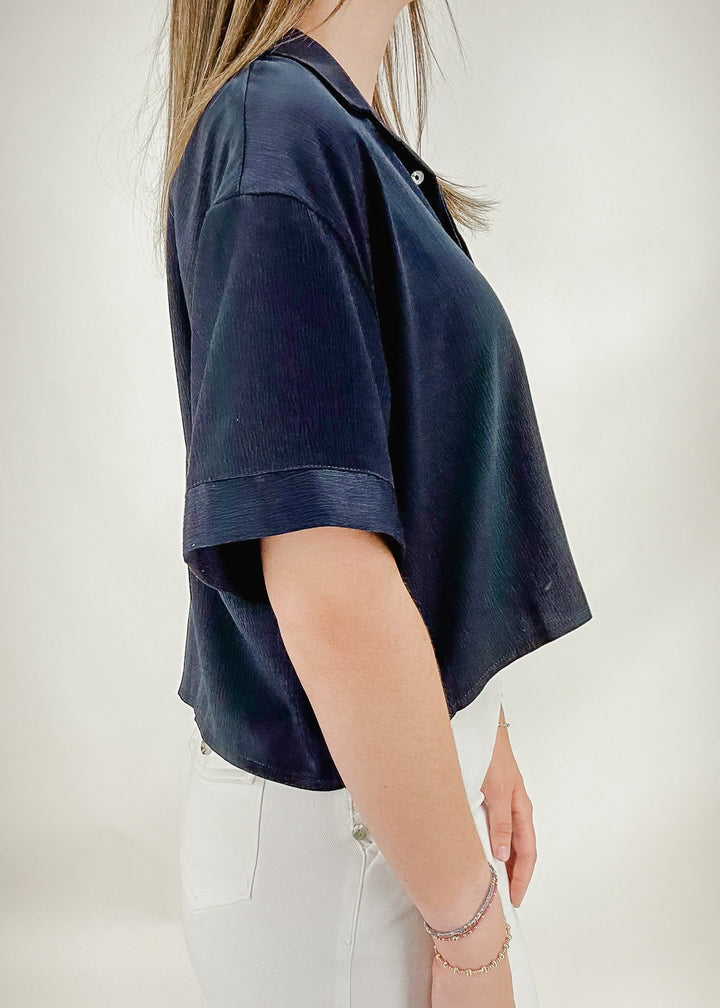 Bishop Collared Top