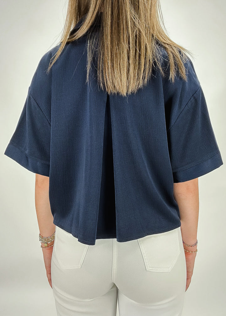 Bishop Collared Top