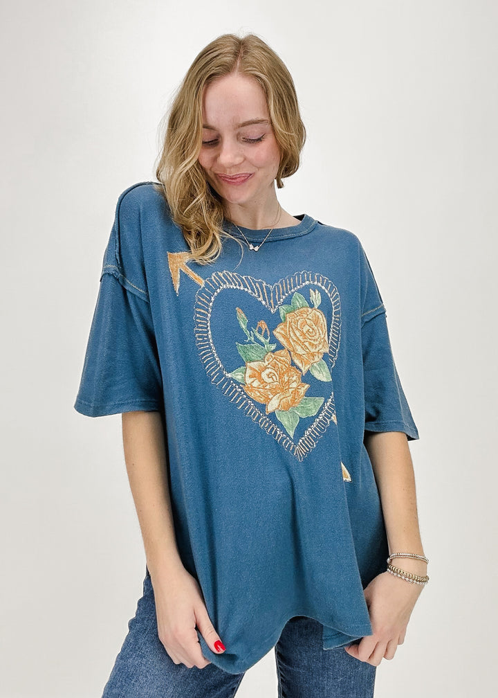 Free People Love Rose Tee
