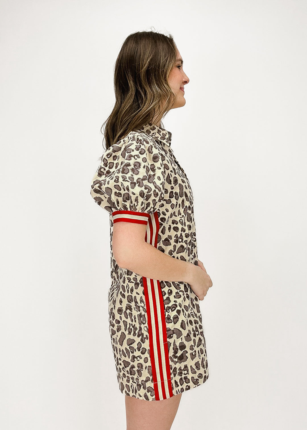 Morgan Leopard Print Dress